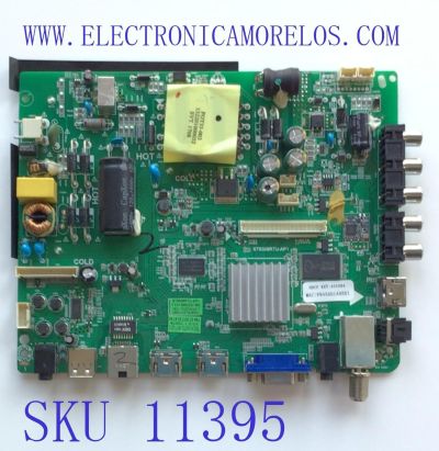 MAIN FUENTE PARA TV ELEMENT / NUMERO DE PARTE 21005630/ ST6308RTU-AP1 / 110105002160 / 433384 / F845AD1A9ED1 / 17030100367 / DISPLAY T500HVN07.5 / MODELO ELSFC5017	